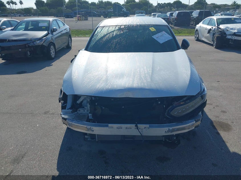VIN 1HGCV1F30NA002016 2022 HONDA ACCORD SEDAN SPORT