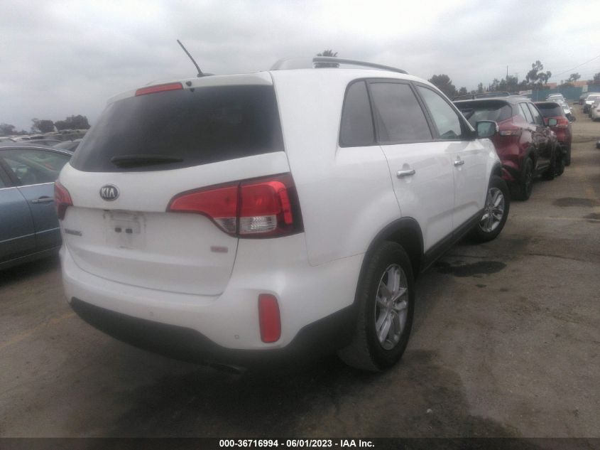 2015 KIA SORENTO LX - 5XYKT4A62FG644886