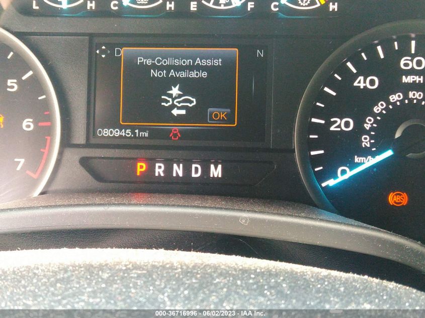 2019 FORD F-150 XL/XLT/LARIAT - 1FTEW1E52KFD17695