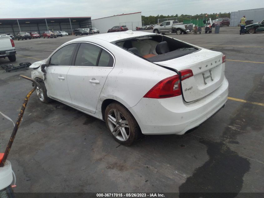 2015 VOLVO S60 T5 DRIVE-E PREMIER - YV126MFK0F2364532