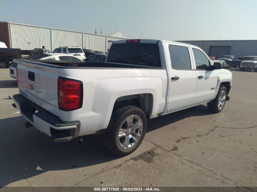 2018 CHEVROLET SILVERADO 1500 CUSTOM - 3GCPCPEC8JG341399