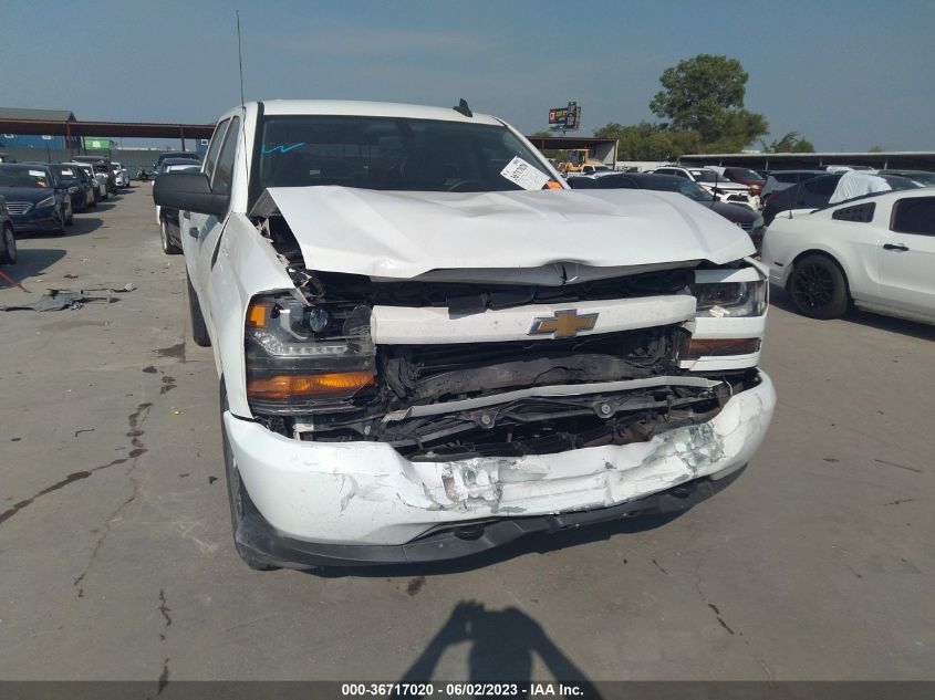 2018 CHEVROLET SILVERADO 1500 CUSTOM - 3GCPCPEC8JG341399