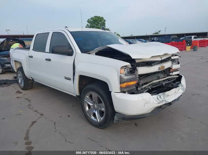 2018 CHEVROLET SILVERADO 1500 CUSTOM - 3GCPCPEC8JG341399