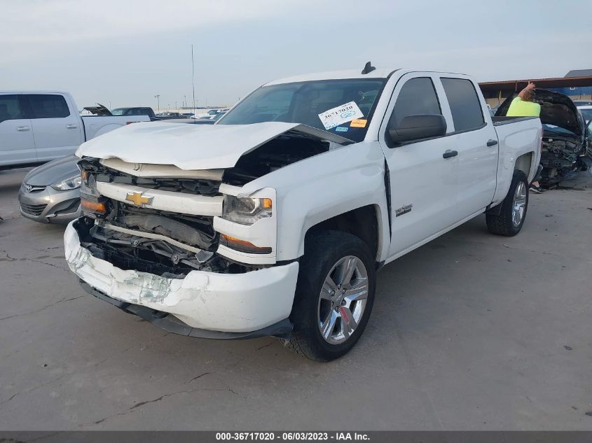 2018 CHEVROLET SILVERADO 1500 CUSTOM - 3GCPCPEC8JG341399