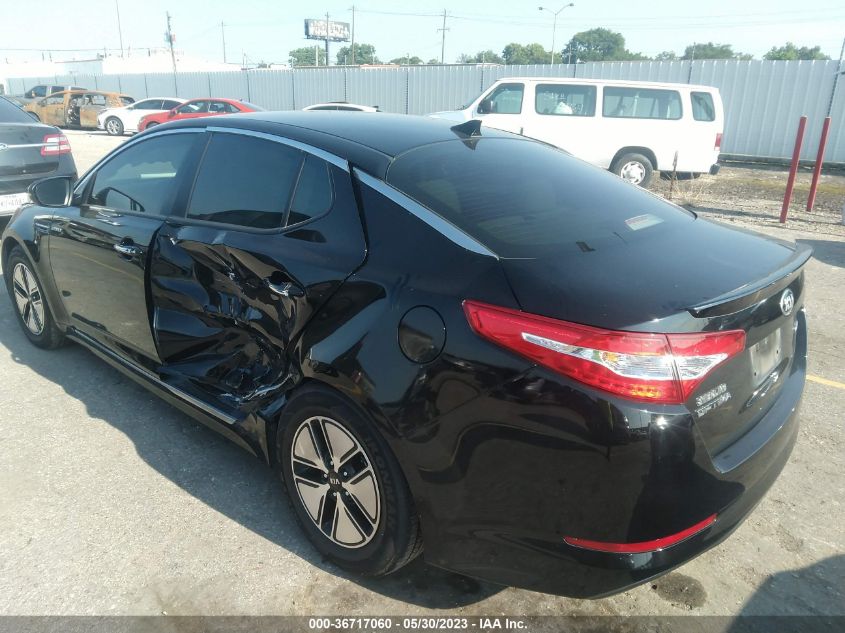 2013 KIA OPTIMA HYBRID LX - KNAGM4AD2D5057575