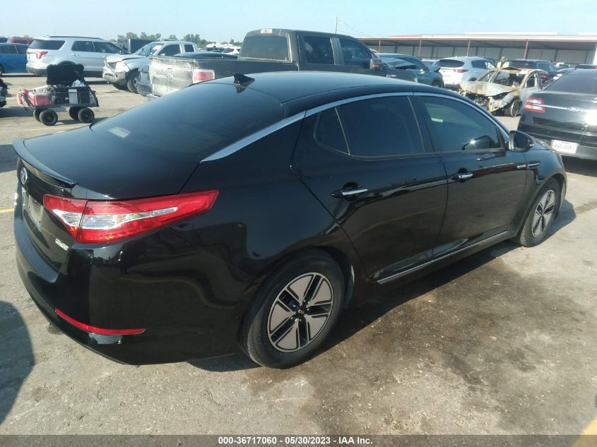 2013 KIA OPTIMA HYBRID LX - KNAGM4AD2D5057575