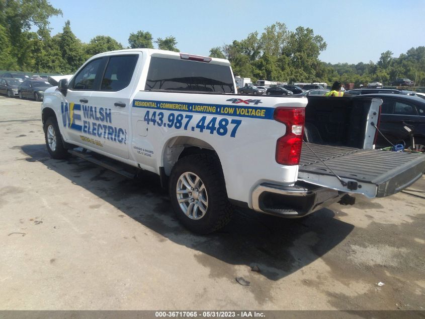 2019 CHEVROLET SILVERADO 1500 WORK TRUCK - 3GCPYAEH2KG165266