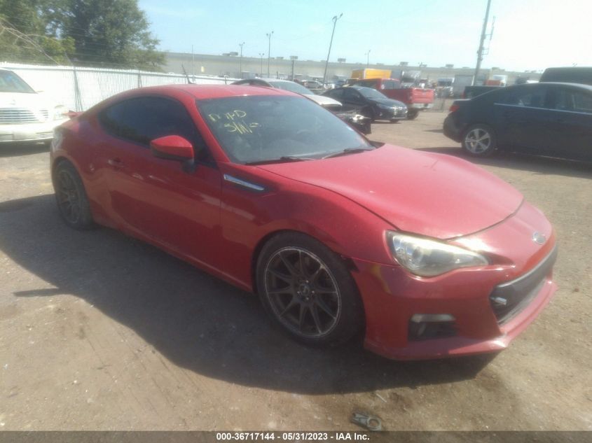 2013 SUBARU BRZ LIMITED - JF1ZCAC11D1613548