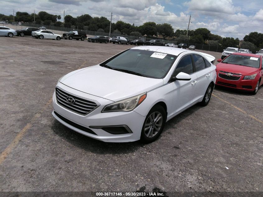 2016 HYUNDAI SONATA 2.4L SE - 5NPE24AF6GH304053