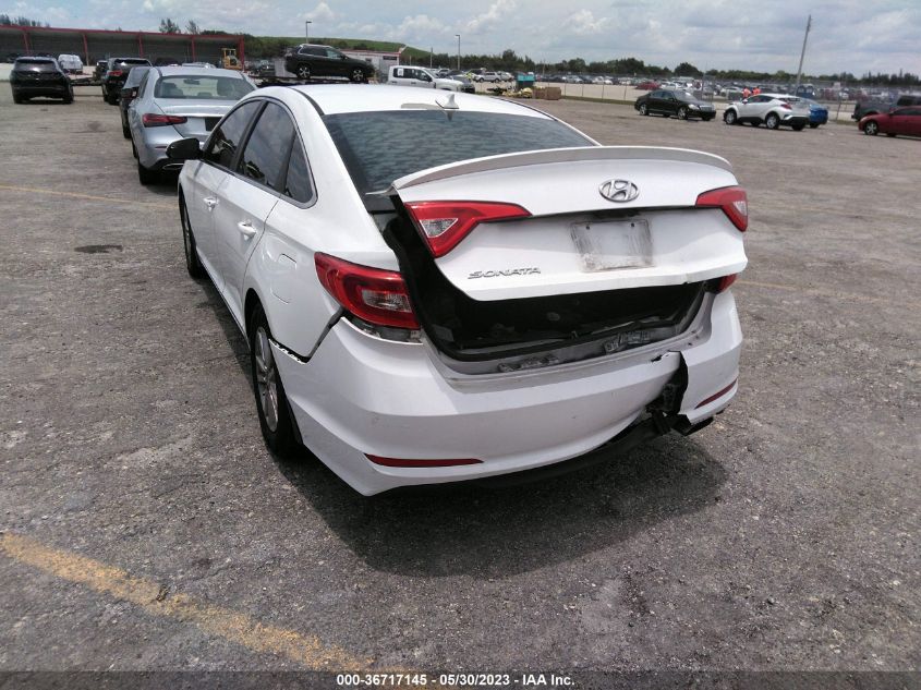 2016 HYUNDAI SONATA 2.4L SE - 5NPE24AF6GH304053