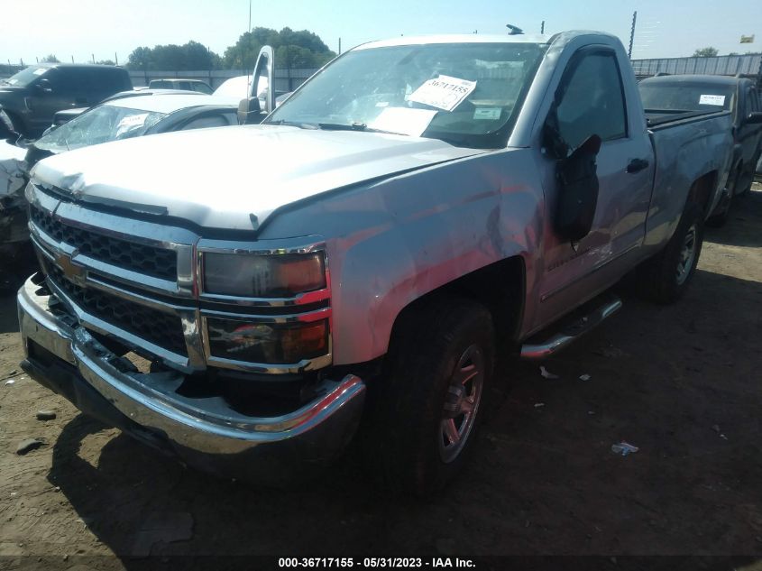 2014 CHEVROLET SILVERADO 1500 WORK TRUCK - 1GCNCPEH4EZ299399