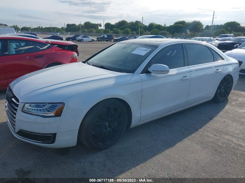 2016 AUDI A8 L 3.0T WAU34AFD8GN002350