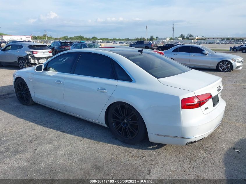 2016 AUDI A8 L 3.0T WAU34AFD8GN002350