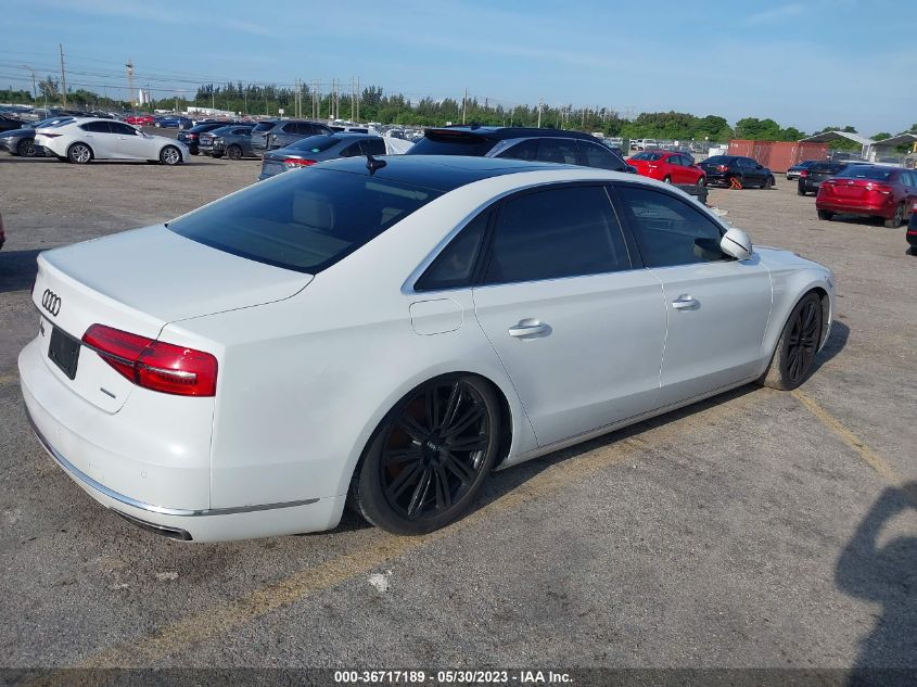 2016 AUDI A8 L 3.0T WAU34AFD8GN002350