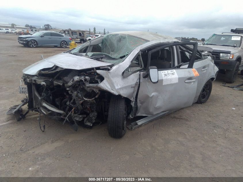 2015 TOYOTA PRIUS FOUR - JTDKN3DU8F0408778