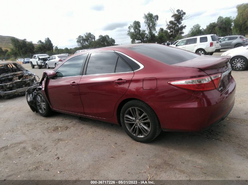 2015 TOYOTA CAMRY XLE/SE/LE/XSE - 4T1BF1FK8FU977728