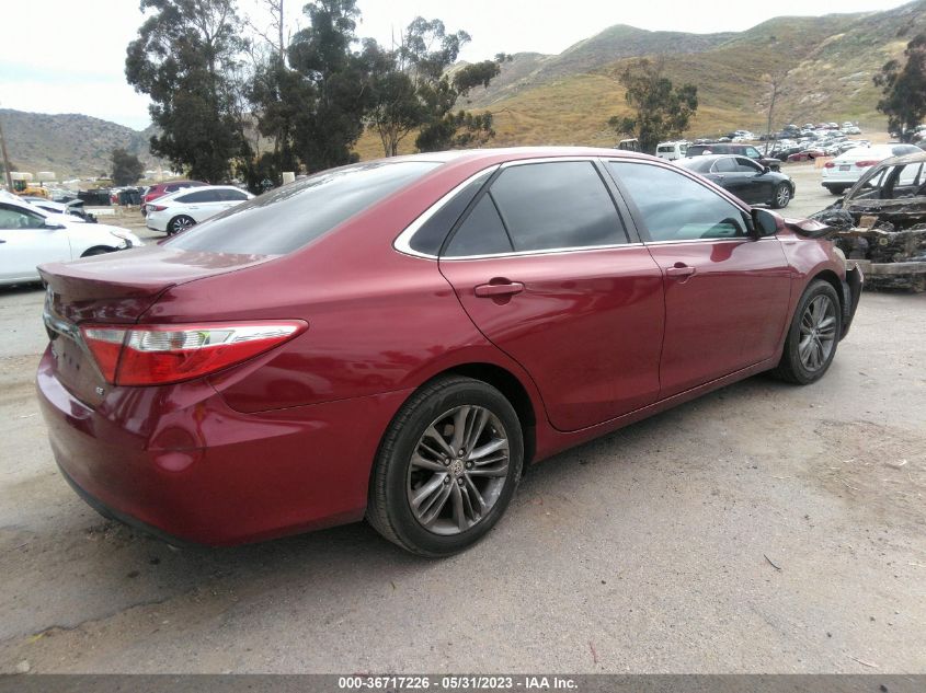 2015 TOYOTA CAMRY XLE/SE/LE/XSE - 4T1BF1FK8FU977728