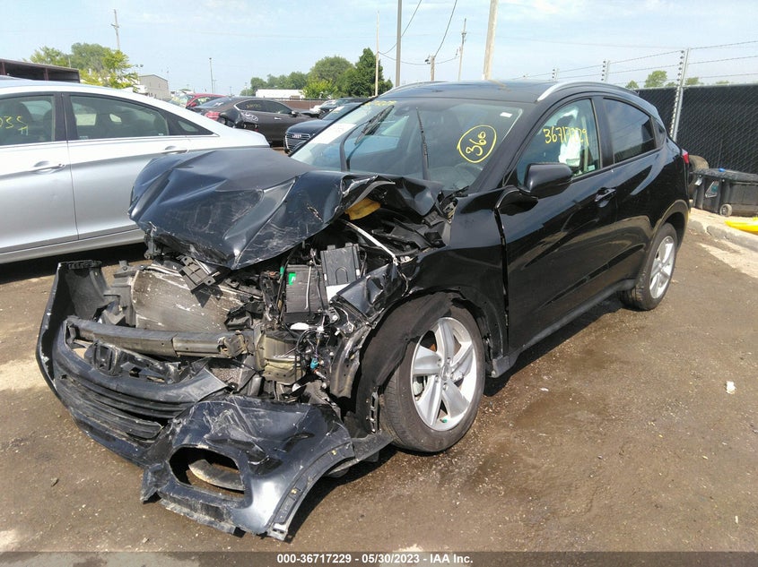 VIN 3CZRU6H7XKM733022 2019 HONDA HR-V EX-L