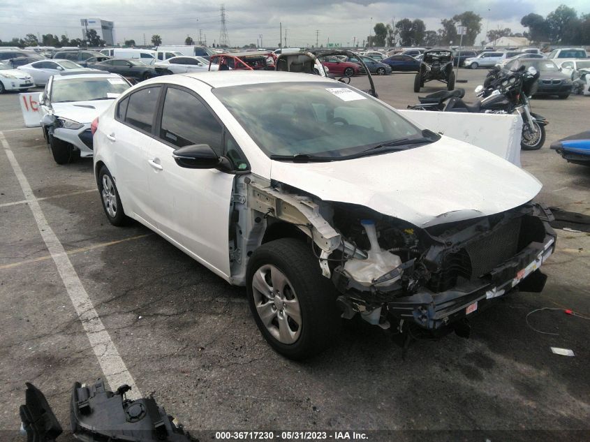 2016 KIA FORTE LX - KNAFK4A61G5579279