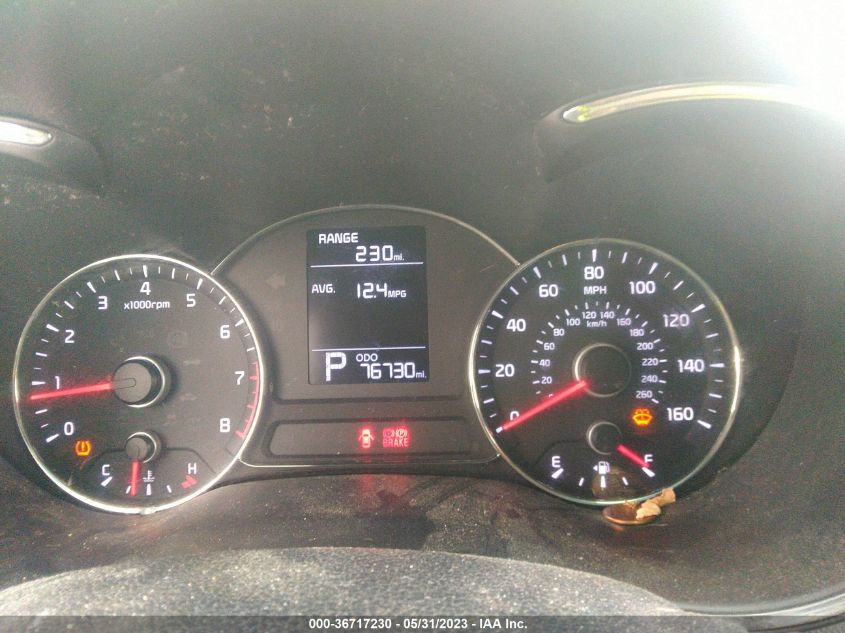 2016 KIA FORTE LX - KNAFK4A61G5579279