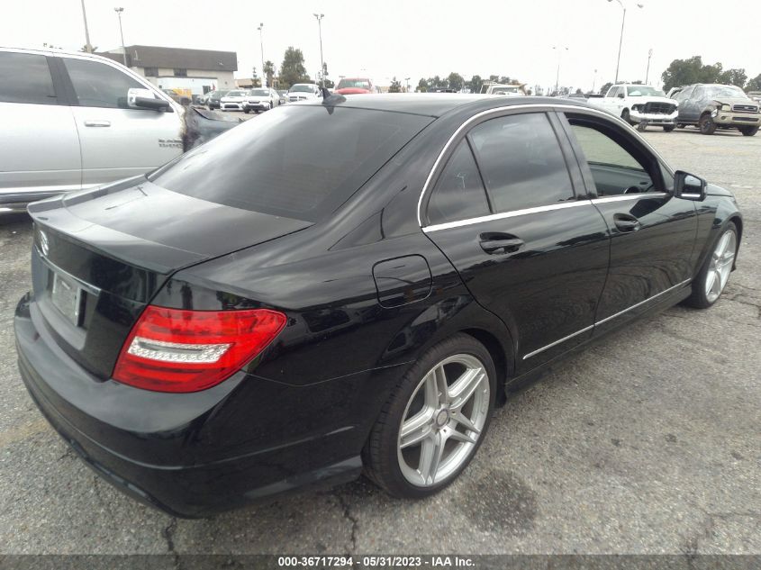 2013 MERCEDES-BENZ C-CLASS C 250 - WDDGF4HB2DA801528