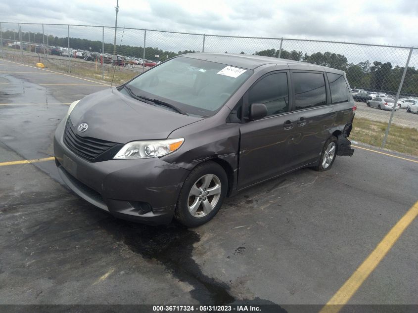2013 TOYOTA SIENNA L - 5TDZK3DC9DS302929