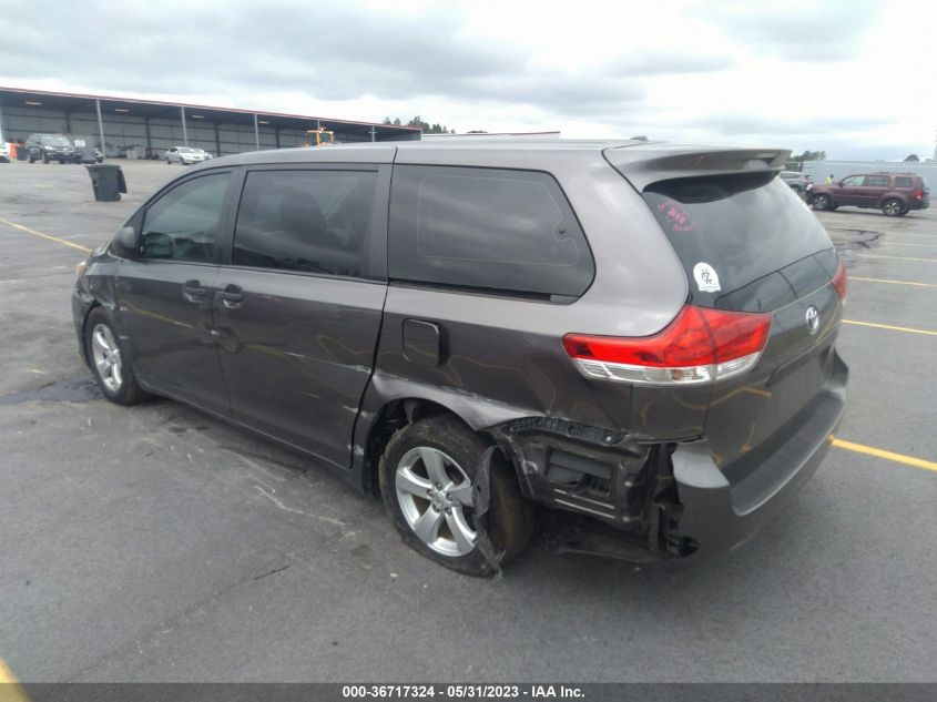 2013 TOYOTA SIENNA L - 5TDZK3DC9DS302929