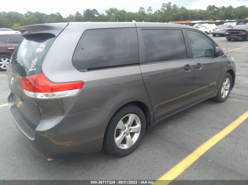 2013 TOYOTA SIENNA L - 5TDZK3DC9DS302929