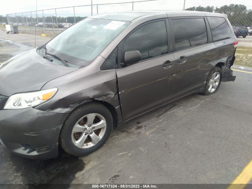 2013 TOYOTA SIENNA L - 5TDZK3DC9DS302929