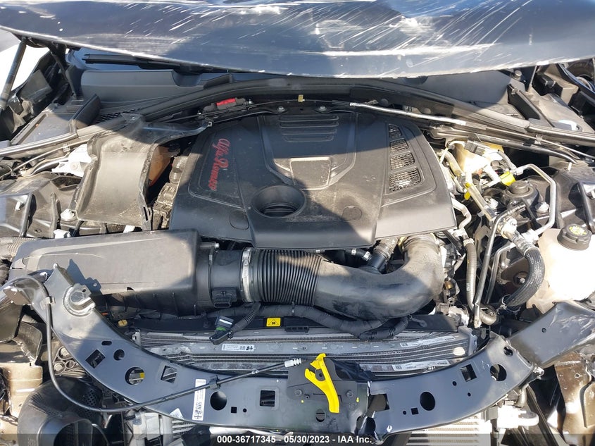 VIN ZARFAMBN8M7647823 2021 ALFA ROMEO GIULIA TI