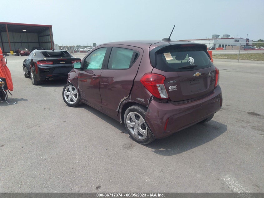 VIN KL8CB6SA2MC725855 2021 CHEVROLET SPARK LS