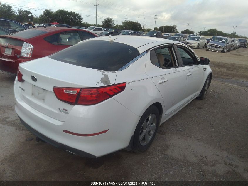 2015 KIA OPTIMA LX - 5XXGM4A76FG382712