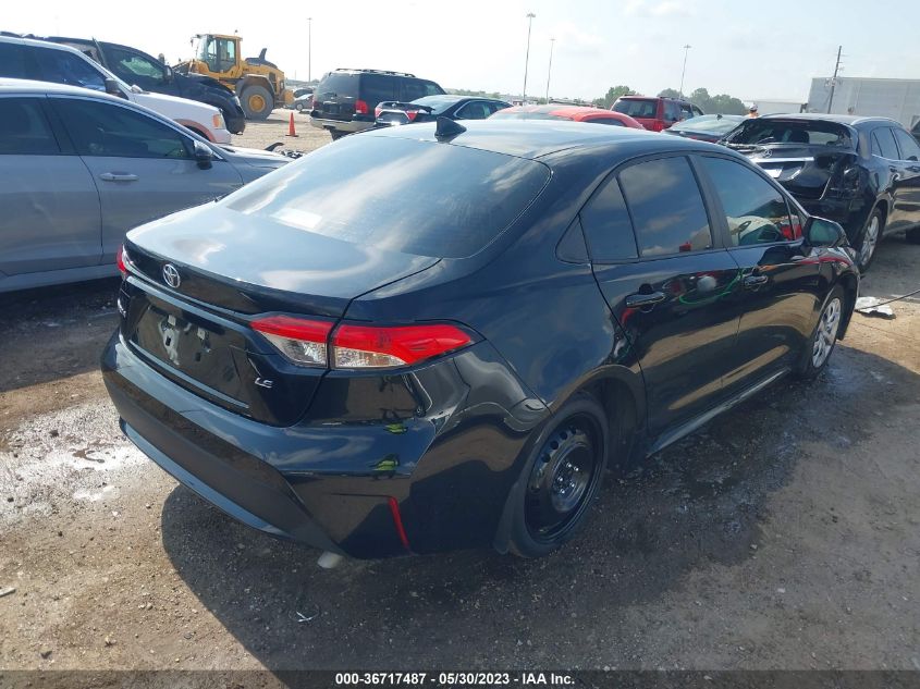 2022 TOYOTA COROLLA LE - 5YFEPMAE9NP355104