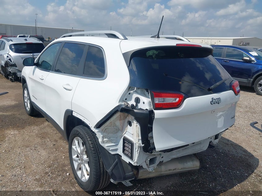 VIN 1C4PJLCB3HW666837 2017 JEEP CHEROKEE LATITUDE