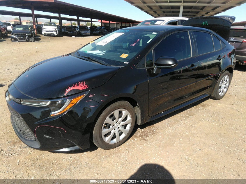VIN 5YFEPRAE6LP082553 2020 TOYOTA COROLLA LE