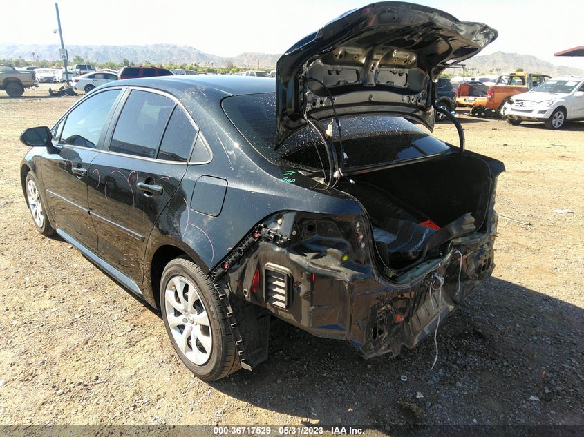 VIN 5YFEPRAE6LP082553 2020 TOYOTA COROLLA LE