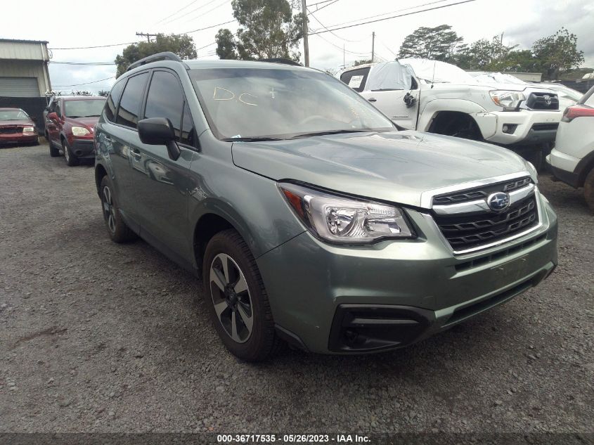 2018 SUBARU FORESTER - JF2SJABC5JH507211