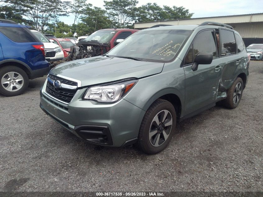 2018 SUBARU FORESTER - JF2SJABC5JH507211