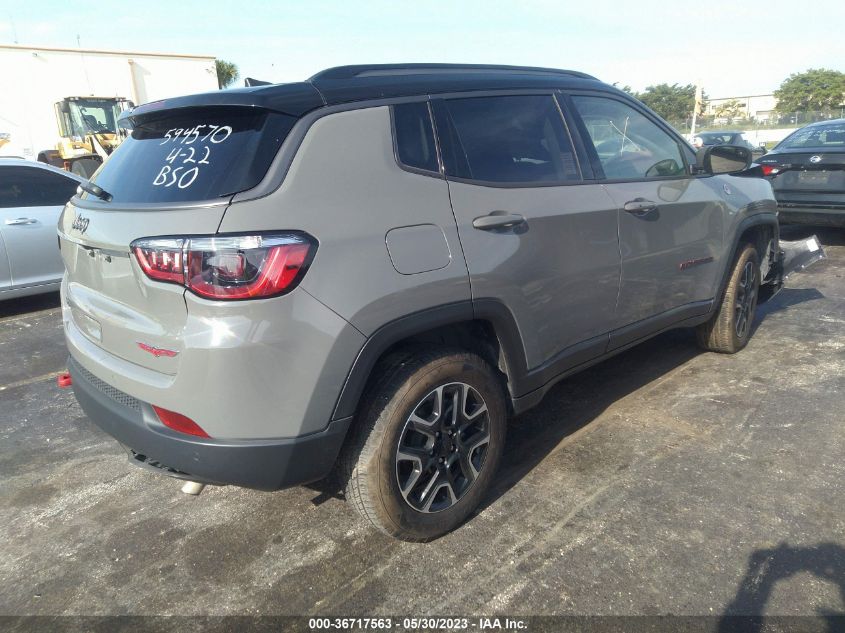 2021 JEEP COMPASS TRAILHAWK - 3C4NJDDB7MT594570