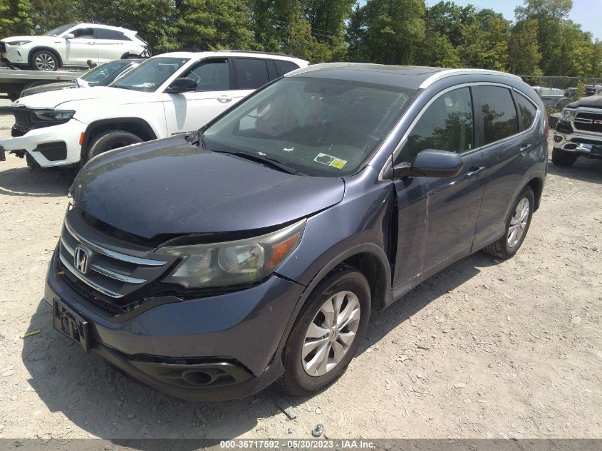 2013 HONDA CR-V EX-L - 2HKRM4H76DH678099