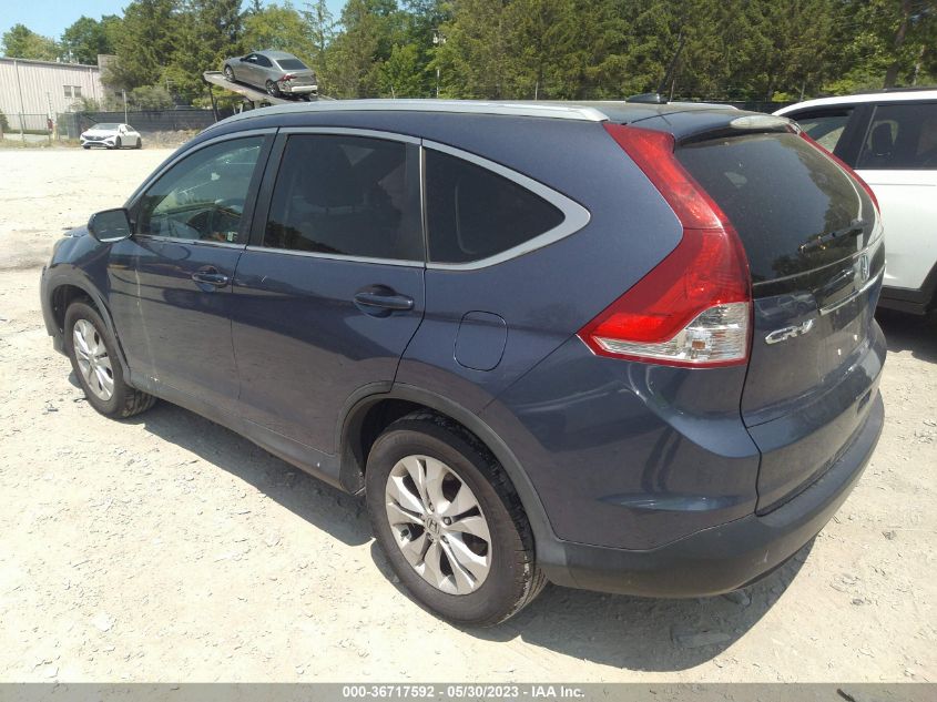 2013 HONDA CR-V EX-L - 2HKRM4H76DH678099