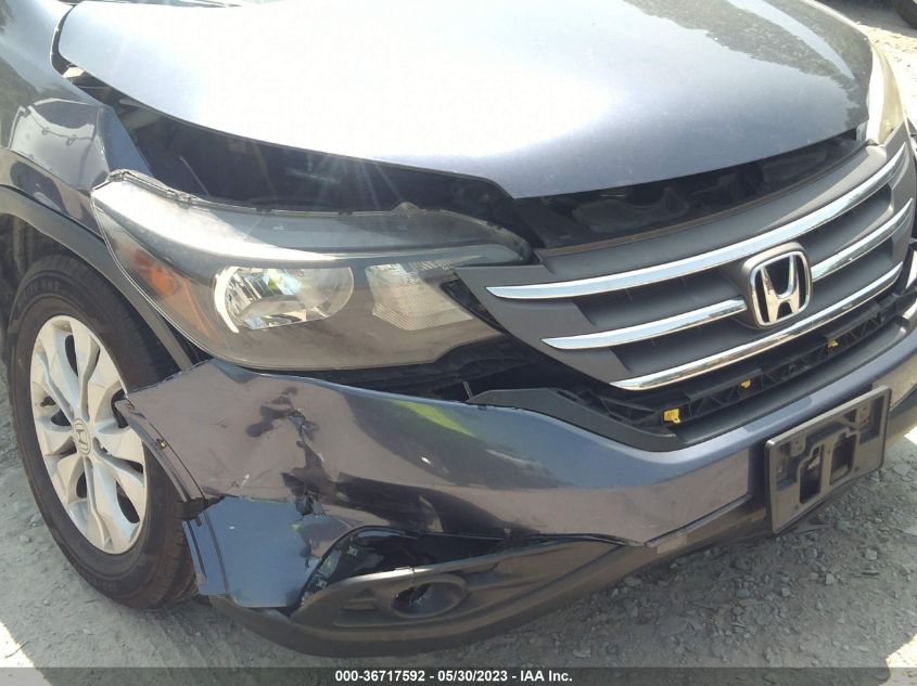 2013 HONDA CR-V EX-L - 2HKRM4H76DH678099