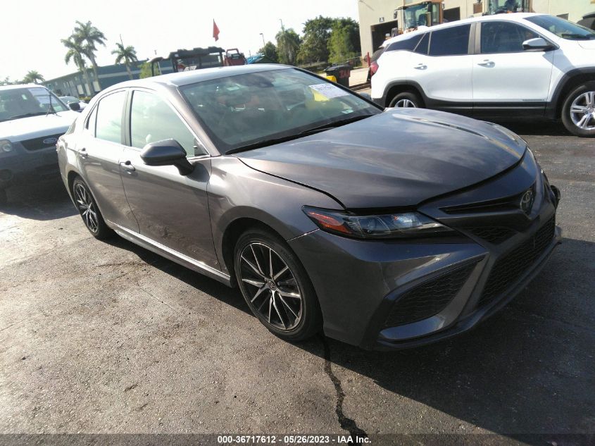 2021 TOYOTA CAMRY SE - 4T1G11AK0MU407523
