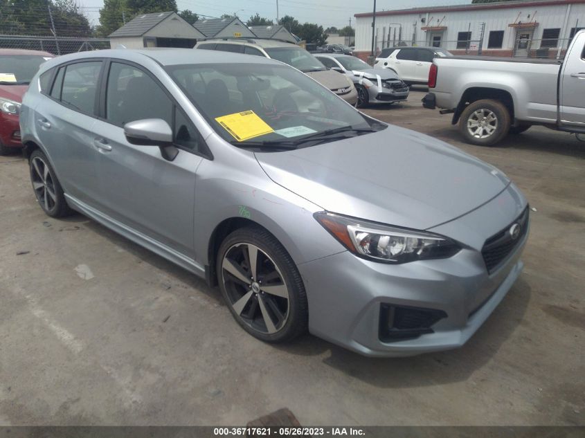 2018 SUBARU IMPREZA SPORT - 4S3GTAK63J1739419