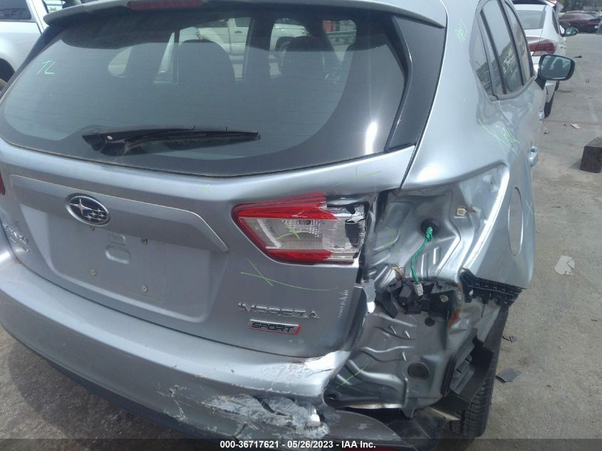2018 SUBARU IMPREZA SPORT - 4S3GTAK63J1739419