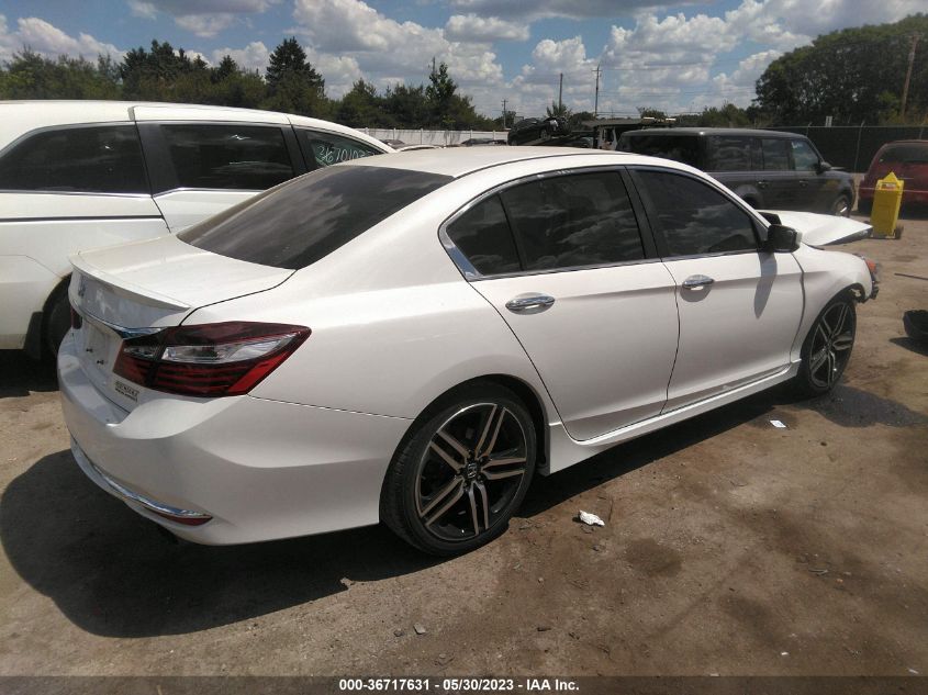 2017 HONDA ACCORD SEDAN SPORT SE - 1HGCR2F17HA263687