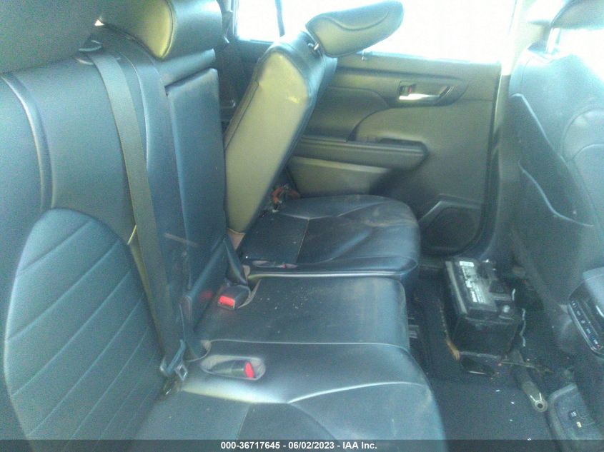 2021 TOYOTA HIGHLANDER XLE - 5TDHZRBH1MS534935