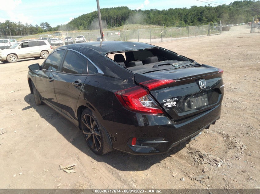 VIN 2HGFC2F81MH524447 2021 HONDA CIVIC SEDAN SPORT