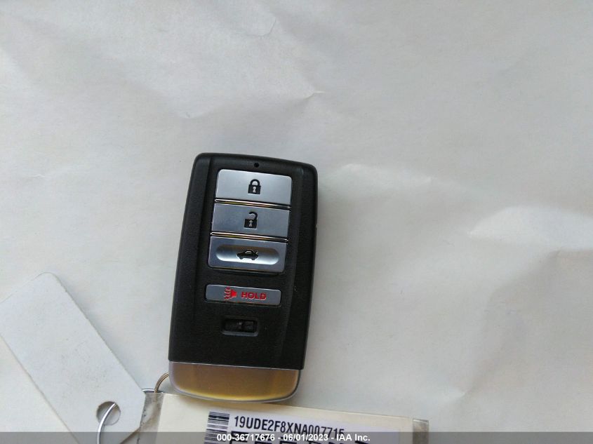 2022 ACURA ILX PACKAGE - 19UDE2F8XNA007715