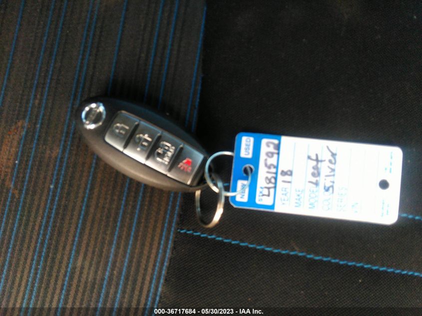 2018 NISSAN LEAF S - 1N4AZ1CP4JC300607